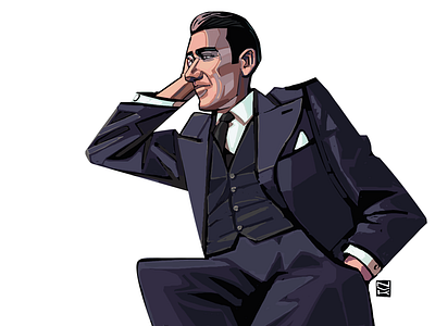 Day Thirteen. Bulgakov art character draw illustration novelember russian writer
