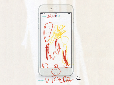 Hoop Kids Drawings app device drawing fun hoop ios kids scribble sun