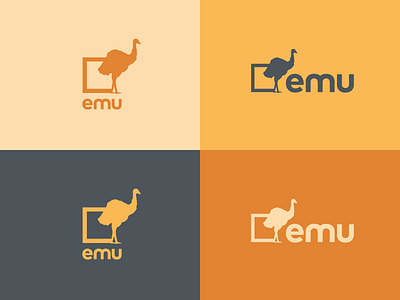 Emu Rebrand animal branding construction emu logo passive house science visual identity