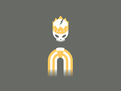 Beer Icons beer berliner rainbow skull stout
