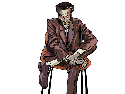 Day Fourteen. Huxley art character design digital draw illustration novelember portrait writer