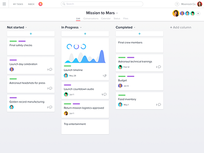 Asana Boards asana boards cards kanban mars pipeline product tasks work tracking workflow