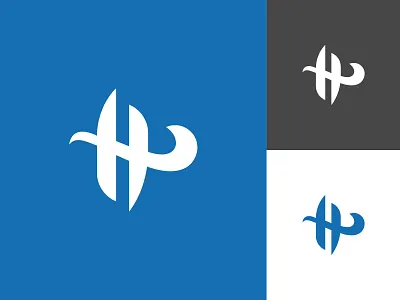 H brand h icon identity letter logo logomark mark pencil type