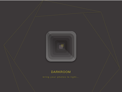 Day#3 - App icon app darkroom icon photos