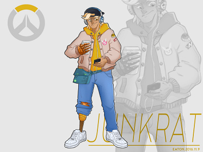 Junkrat blizzard boom entertainment game junkrat overwatch