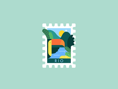 Rio, Brazil brazil city geofilter geometric illustration rio snap snapchat stamp