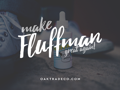 Oakshire Trading Company Graphic illustration photography script vape vector