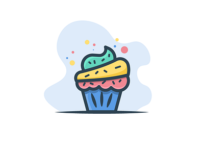 Cupcake cake cupcake delicious food hydrate juice minimal slice sugar sweet water