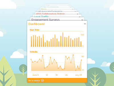 Onboarding Graphic: Cards cards deck nationwide sketch 3 ui user experience user interface ux