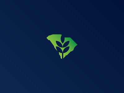Supamoon 3 (minus moon) blue color green icon identity line logo shape