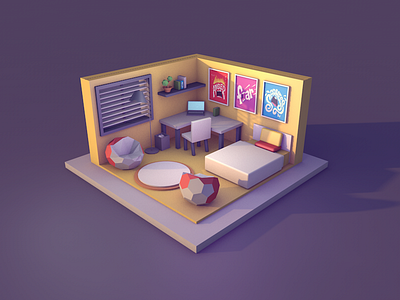 Study 3d，still life，exercises