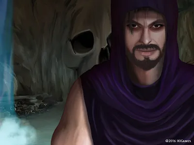 Archmage character dragonscales games ikigames illustration photoshop videogames