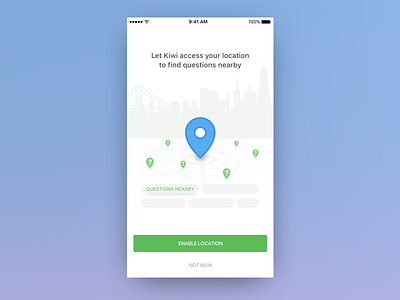 Location Permission V1 custom permission ios location permission mobile ui