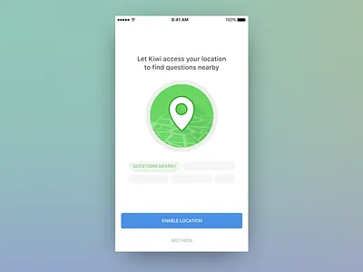 Location Permission V2 custom permission ios location permission mobile ui