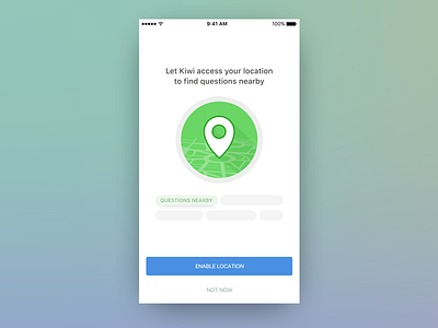 Location Permission V2 custom permission ios location permission mobile ui