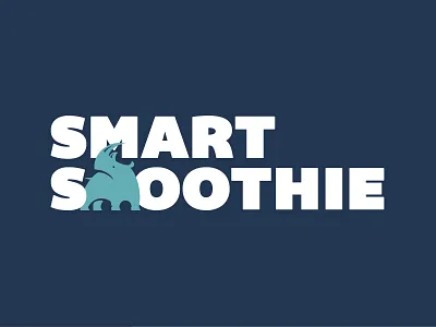 Smart Smoothie chunky cute logo protein rhino rhinos shake smoothie