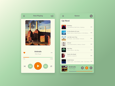 Music Player (Sketch Freebie) album app art free freebies iphone music player sketch ui ux