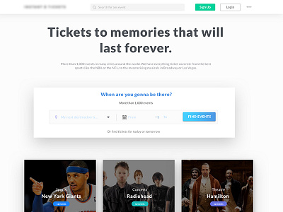 Homepage Modules design homepage modules ui ux