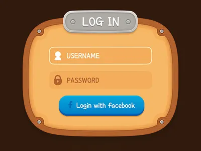 GUI Kit Wooden Popup 2d assetstore elements game design game kit gui icon kit layer skin wooden