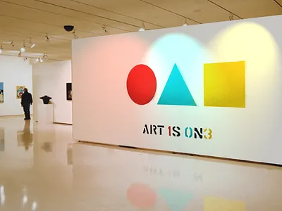 103 Entry art show branding color identity spray paint