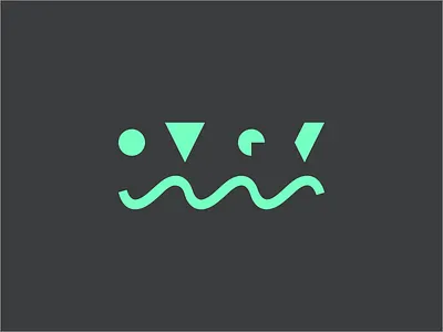 overmorrow logo (pure) geometric konstruct logo minimalistic movement simplify