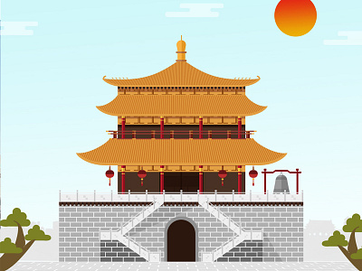 Bell Tower illustrations