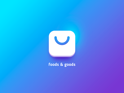 foods & goods app delivery foods goods photoshop