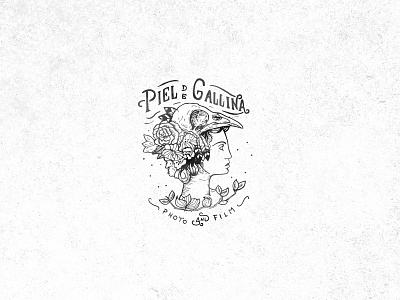 Final Logo Piel de Gallina branding handdrawn illustration logo