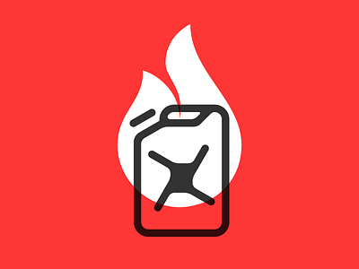 Jerrycan gas