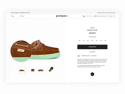 Pompeii Sneaker Card pompeii pompeii brand product detail sheet sneaker sneaker card sneaker ui ui