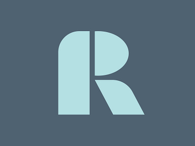 R design icon identity letter letterform logo logotype mark r symbol typography