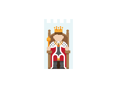 History of Leadership - The Feudal King crown feudalism history king leader leadership nationbuilder robe ruler scepter sitting throne