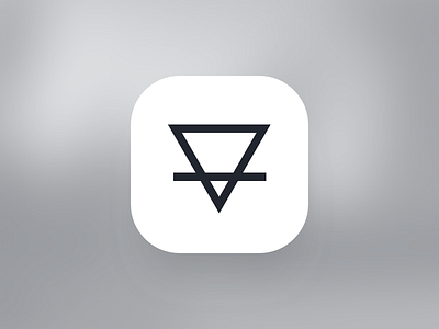App icon for 850 words alchemy app button earth icon ios iphone minimal mobile symbol ui