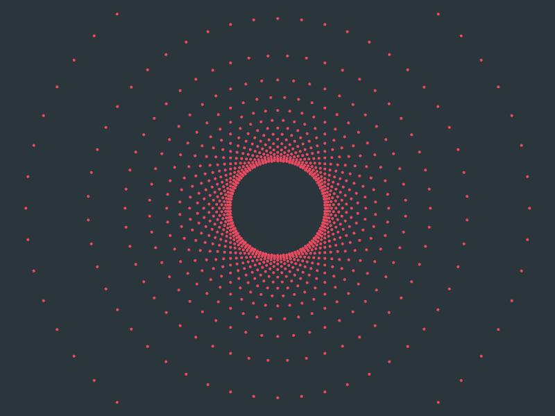 Move Along abstract animation creative coding dots geometric art geometric design geometry gif mathart mathematica minimal motion graphic