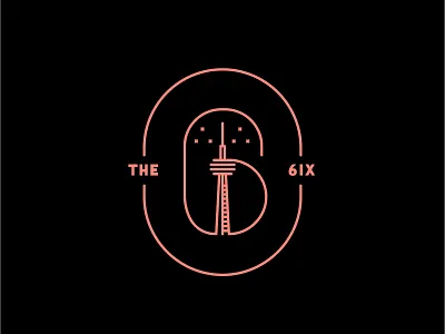 The 6ix 6 6ix illustration jeffpunz six the6ix thesix toronto
