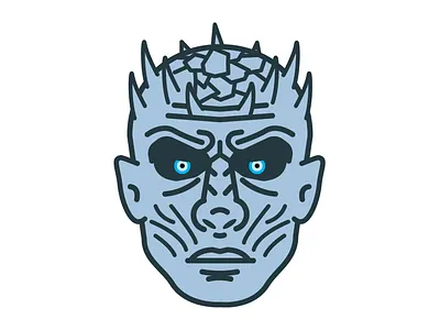 The Nights King avatars game of thrones illustration people