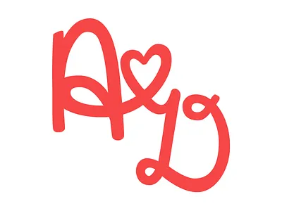 Angie & Danny Wedding Logo v2 dangie logo wedding