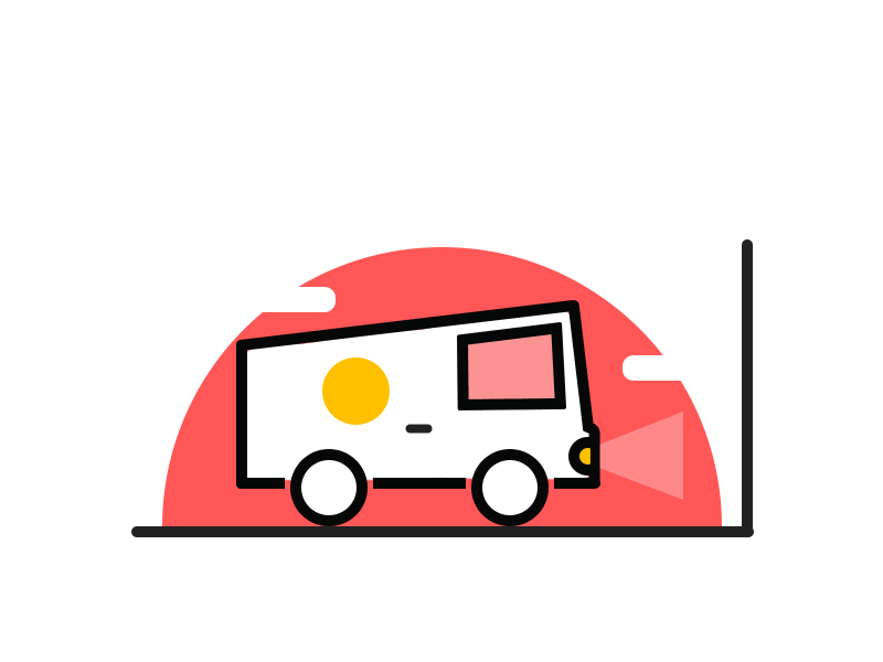 sunset drive animation drive gif sunset