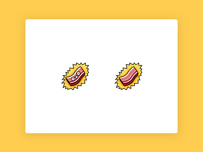 Twitch - Bacon emotes bacon bacon icon emoticon icon illustration twitch twitch creative