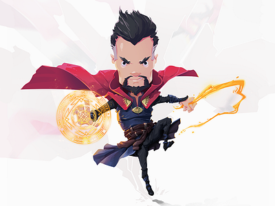 Mr. Doctor character doctor illustration marvel strange