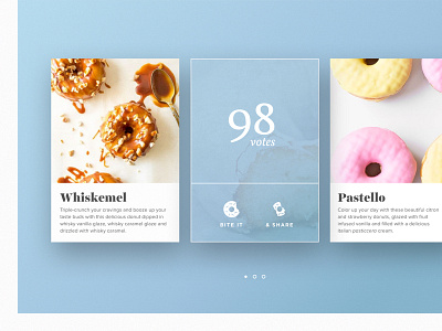 Donut Plant Shop in NYC colors donut food ui ux web yummy