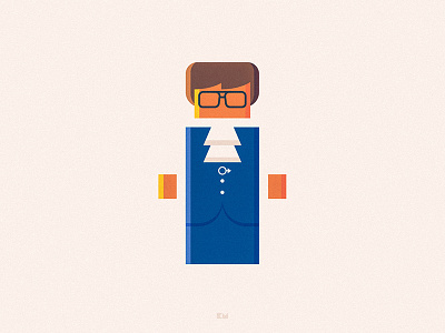 Austin Powers anybuddy austin baby character design flat geometric minimal powers yeah