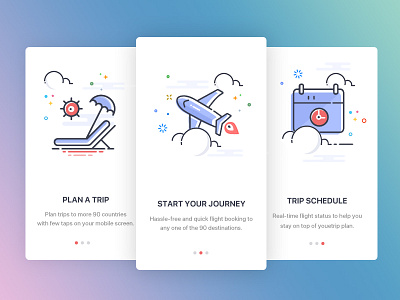 Onboarding Travel App onboard travel app onboarding cards onboarding illustration onboarding screens onboarding travel app travel travel onboard