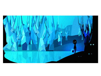 Flat World 3 art blue digital flat illustration web