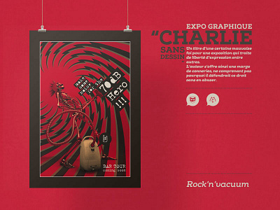 Rock'n'vacuum poster