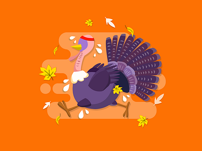 Happy Thanksgiving Day turkey