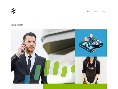 Redesign Portfolio Website zusuf.com portfolio uiux design website
