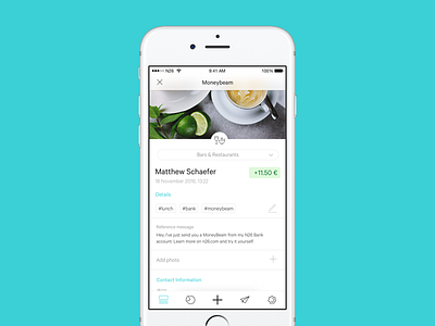 Redesign of Transaction Details banking image ios list mobile redesign transaction detail ui