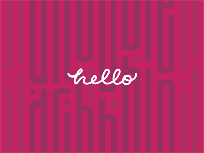 Hello Dribbble! dribbble hello