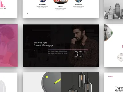 Power Presentation Template clear design easy keynote powerful powerpoint presentation professional slides template